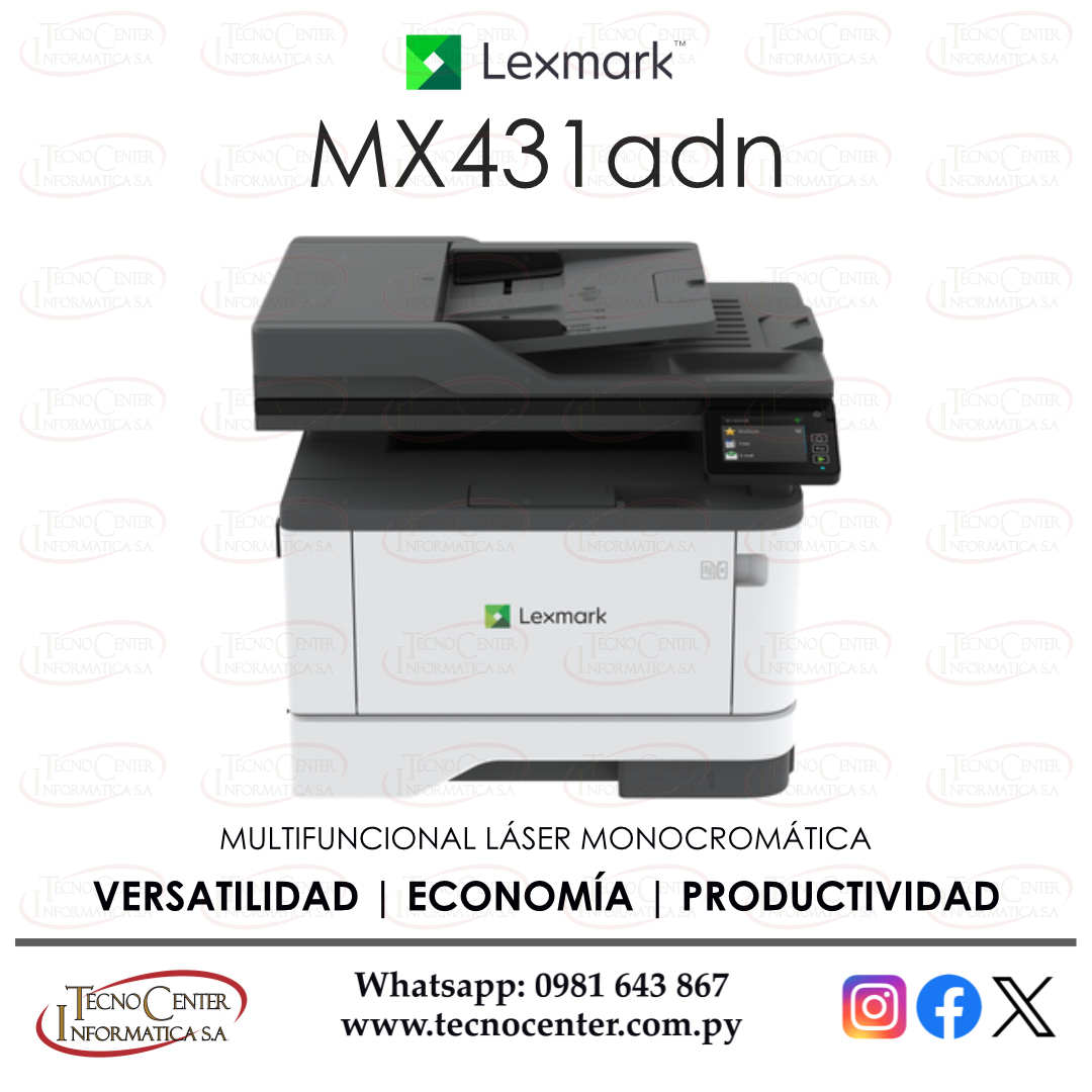 Multifuncional Monocromática Lexmark MX431adn